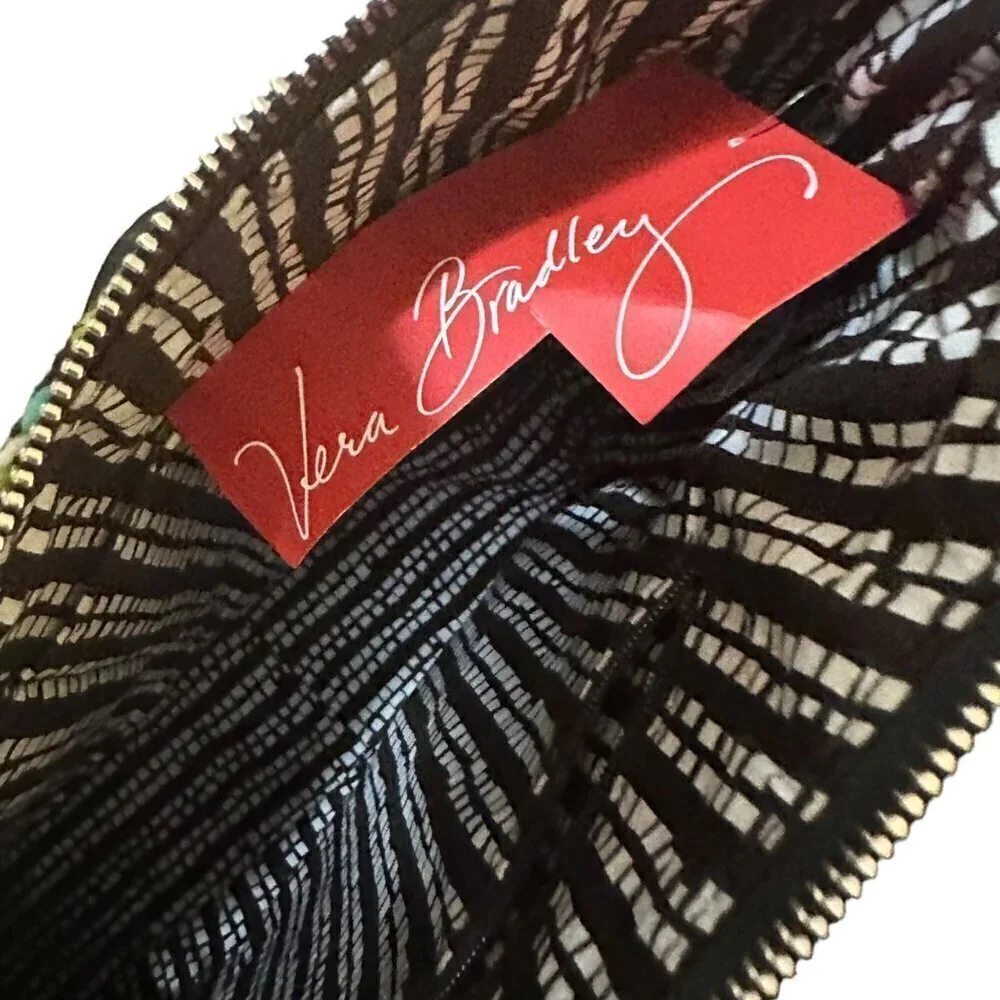 NWT Vera Bradley Vivian Hobo Shoulder Bag‎ Purse Rainforest Print Casual Preppy